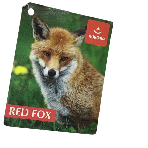 Aurora Red Fox Foxxie Plush Stuffed Animal Toy 8" Soft & Cuddly NEW - Picture 2 of 8